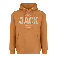 Meerkat Genuine Jack Funny Personalized Name Heavyweight Hoodie - linhVisuals