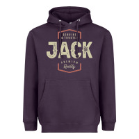 Genuine Jack Funny Personalized Name Heavyweight Hoodie | Teevron