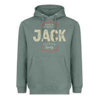 Sage Genuine Jack Funny Personalized Name Heavyweight Hoodie - linhVisuals