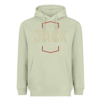 Matcha Genuine Jack Funny Personalized Name Heavyweight Hoodie - linhVisuals