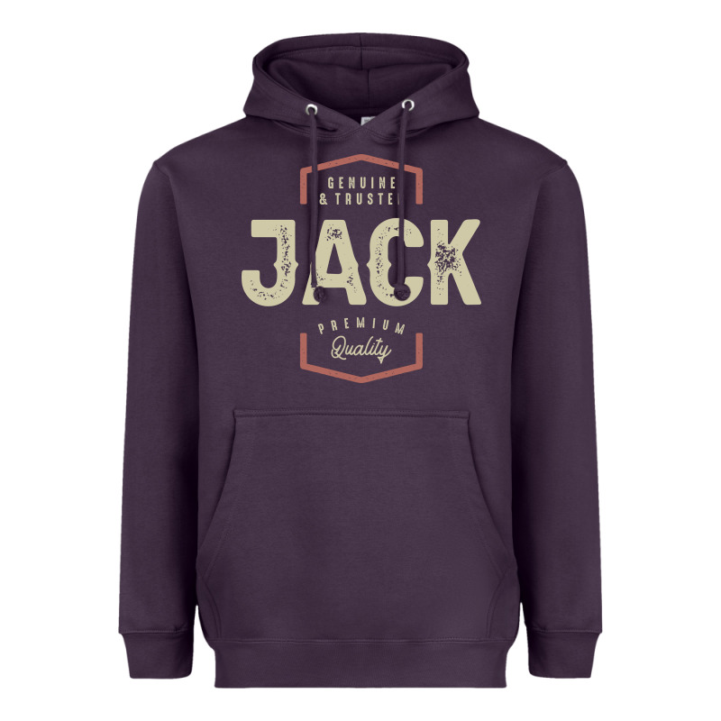 Genuine Jack Funny Personalized Name Heavyweight Hoodie by linhVisuals | Teevron