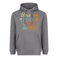 Storm here fishy fishy fishy fishing lovers gifts Heavyweight Hoodie - linhVisuals
