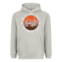 Moon Dust no one is illegal on stolen land 4th of july bison Heavyweight Hoodie - linhVisuals