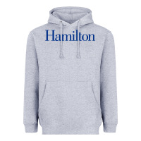 Heather Grey Hamilto College Heavyweight Hoodie - linhVisuals
