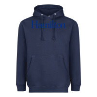 Navy Hamilto College Heavyweight Hoodie - linhVisuals