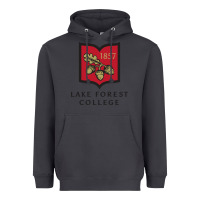 Smoke Lake Forest College Heavyweight Hoodie - linhVisuals