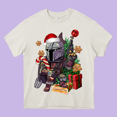 Christmas Gnome Heavy Core Tee Designed By Cowgirlartshop