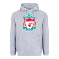 Heather Grey the-liverpool-pen Heavyweight Hoodie - linhVisuals