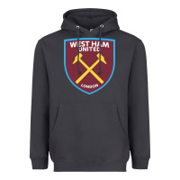 Smoke the-west-ham-united-f.c.-pen Heavyweight Hoodie - linhVisuals