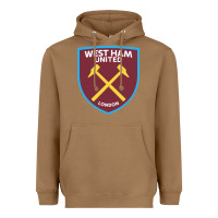 Toasted Coconut the-west-ham-united-f.c.-pen Heavyweight Hoodie - linhVisuals