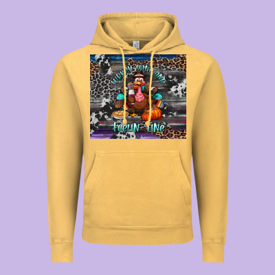 Turkey Wine And Feelin Fine Tumbler Vintage Hoodie Designed By Bundleandbundleshop