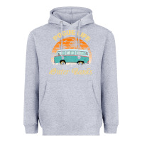 Heather Grey pogue life outer banks retro vintage sunny Heavyweight Hoodie - linhVisuals