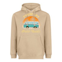 Mushroom pogue life outer banks retro vintage sunny Heavyweight Hoodie - linhVisuals