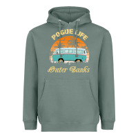 Sage pogue life outer banks retro vintage sunny Heavyweight Hoodie - linhVisuals
