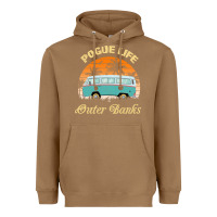 Toasted Coconut pogue life outer banks retro vintage sunny Heavyweight Hoodie - linhVisuals