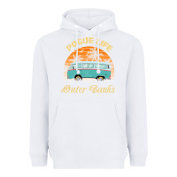 White pogue life outer banks retro vintage sunny Heavyweight Hoodie - linhVisuals