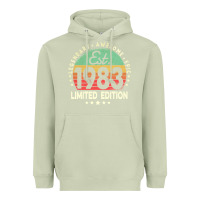 Matcha est. 1983 vintage 1983 limited edition 39th birthday retro pullover ho Heavyweight Hoodie - linhVisuals