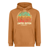 Meerkat est. 1983 vintage 1983 limited edition 39th birthday retro pullover ho Heavyweight Hoodie - linhVisuals