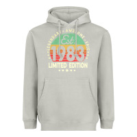 Moon Dust est. 1983 vintage 1983 limited edition 39th birthday retro pullover ho Heavyweight Hoodie - linhVisuals