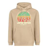 Mushroom est. 1983 vintage 1983 limited edition 39th birthday retro pullover ho Heavyweight Hoodie - linhVisuals