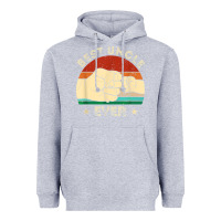 Heather Grey vintage best uncle ever fist bump funny uncle fathers day Heavyweight Hoodie - linhVisuals