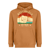 Meerkat vintage best uncle ever fist bump funny uncle fathers day Heavyweight Hoodie - linhVisuals