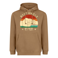 Toasted Coconut vintage best uncle ever fist bump funny uncle fathers day Heavyweight Hoodie - linhVisuals