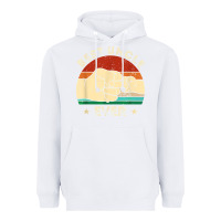 White vintage best uncle ever fist bump funny uncle fathers day Heavyweight Hoodie - linhVisuals