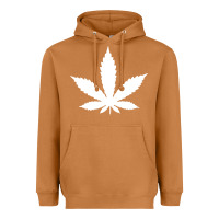 Meerkat weed leaf in a pocket marijuana cannabis Heavyweight Hoodie - linhVisuals