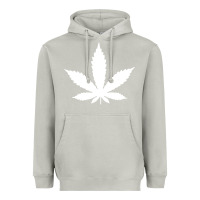 Moon Dust weed leaf in a pocket marijuana cannabis Heavyweight Hoodie - linhVisuals