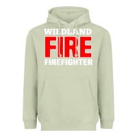 Matcha wildland fire rescue department firefighters firemen uniform Heavyweight Hoodie - linhVisuals