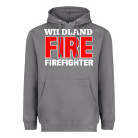 Wildland Fire Rescue Department Firefighters Firemen Uniform Heavyweight Hoodie | Teevron
