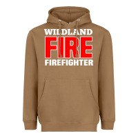 Toasted Coconut wildland fire rescue department firefighters firemen uniform Heavyweight Hoodie - linhVisuals