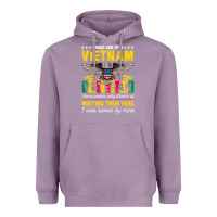 Lavender proud vietnam veteran son gifts raised by my hero veteran day Heavyweight Hoodie - linhVisuals