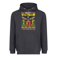 Proud Vietnam Veteran Son Gifts Raised By My Hero Veteran Day Heavyweight Hoodie | Teevron