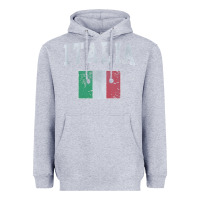 Heather Grey vintage italia italian flag italy italiano Heavyweight Hoodie - linhVisuals