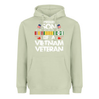 Matcha proud son of a vietnam veteran father's day Heavyweight Hoodie - linhVisuals