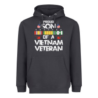 Smoke proud son of a vietnam veteran father's day Heavyweight Hoodie - linhVisuals