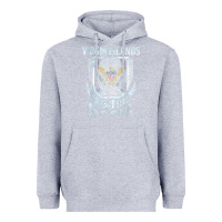 Heather Grey virgin islands virgin islander Heavyweight Hoodie - linhVisuals