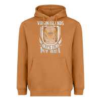 Meerkat virgin islands virgin islander Heavyweight Hoodie - linhVisuals