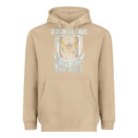 Mushroom virgin islands virgin islander Heavyweight Hoodie - linhVisuals