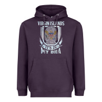 Plum virgin islands virgin islander Heavyweight Hoodie - linhVisuals