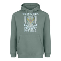 Sage virgin islands virgin islander Heavyweight Hoodie - linhVisuals