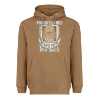 Toasted Coconut virgin islands virgin islander Heavyweight Hoodie - linhVisuals