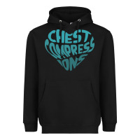 Black doctor mike merch chest compressions Heavyweight Hoodie - linhVisuals