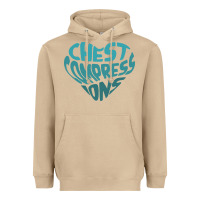 Mushroom doctor mike merch chest compressions Heavyweight Hoodie - linhVisuals