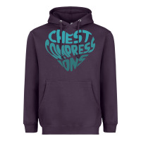 Plum doctor mike merch chest compressions Heavyweight Hoodie - linhVisuals