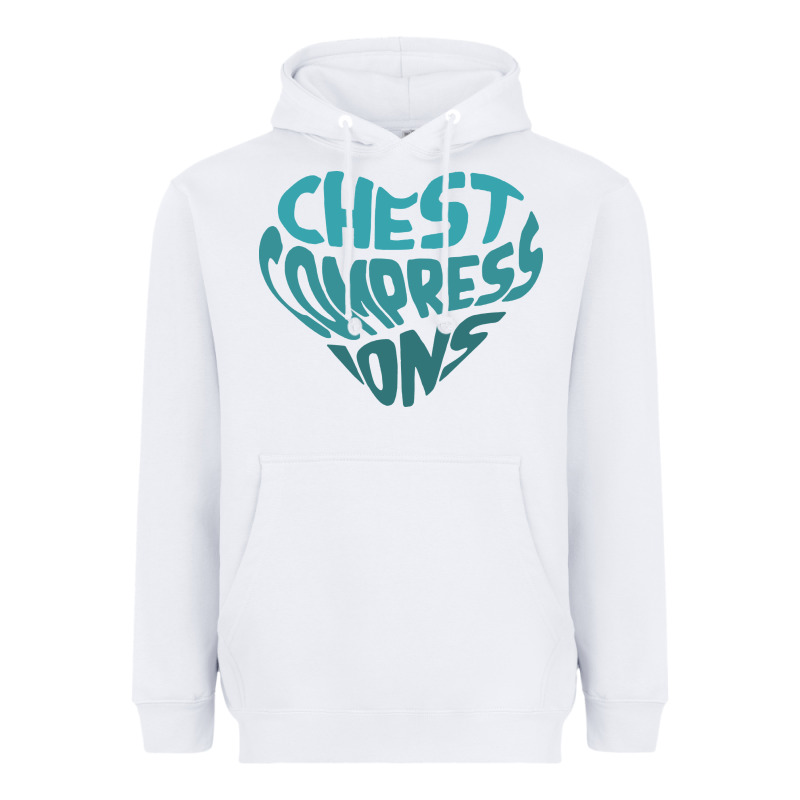 Doctor Mike Merch Chest Compressions Heavyweight Hoodie by linhVisuals | Teevron