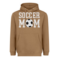 Toasted Coconut womens soccer mama soccer mom Heavyweight Hoodie - linhVisuals