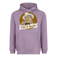 Lavender sumbitch distressed Heavyweight Hoodie - linhVisuals